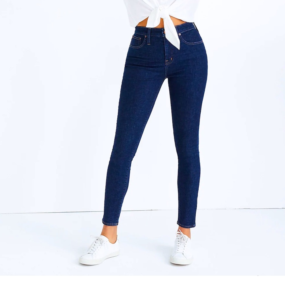 Madewell Curvy High-rise Skinny Jeans Lucille wash. EXCELLENT CONDITION